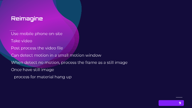 Reimagine-cv on cellphone