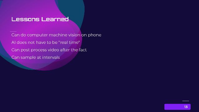 Reimagine-cv on cellphone