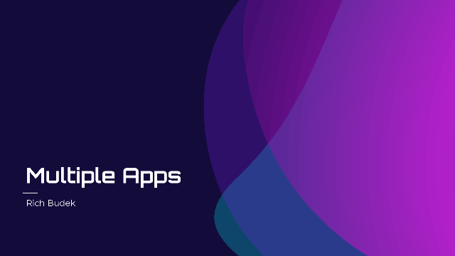 Reimagine-multiple apps on server